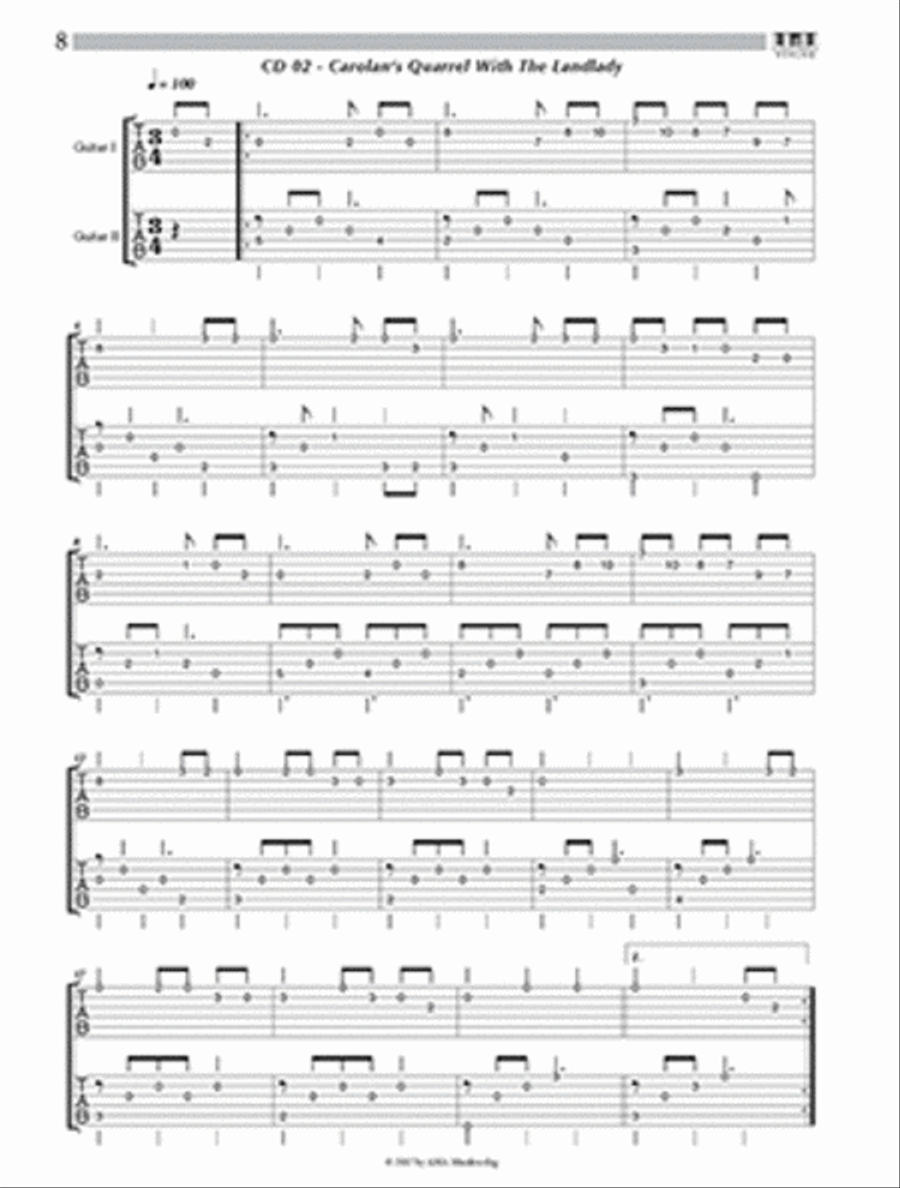 Meet O'Carolan (and His Irish Fairy Tunes) Guitar scores gallery preview page 2