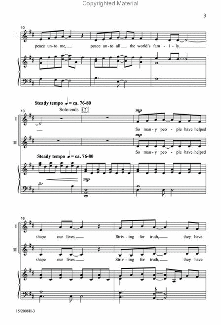 Peace Song (with 