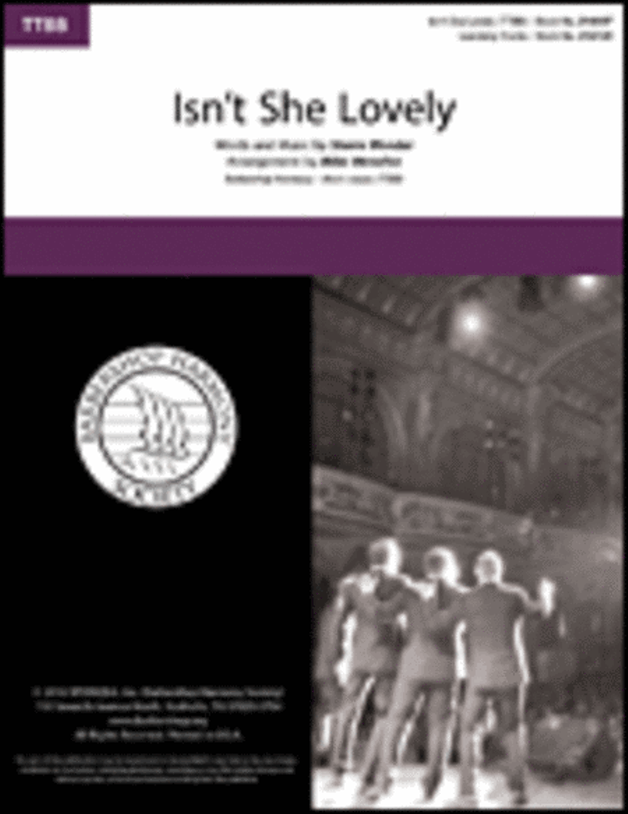 Isn't She Lovely TTBB scores gallery preview page 1