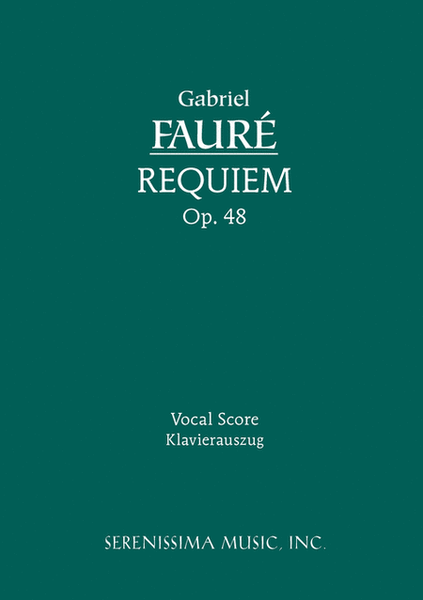 Requiem, Op.48 (1900 version)