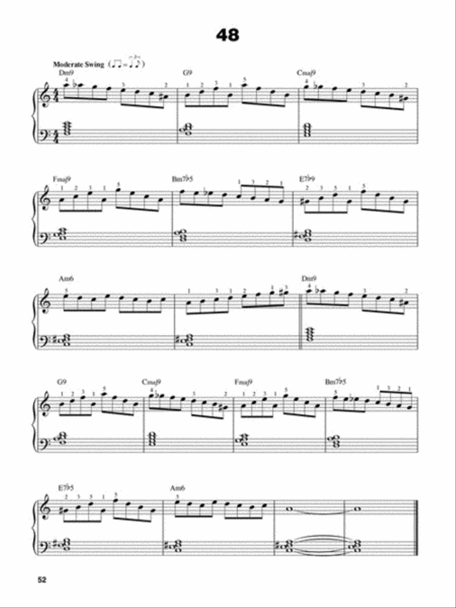Easy Jazz Hanon Easy Jazz Hanon Piano Method scores gallery preview page 5