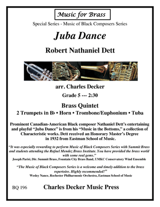 Book cover for Juba Dance for Brass Quintet