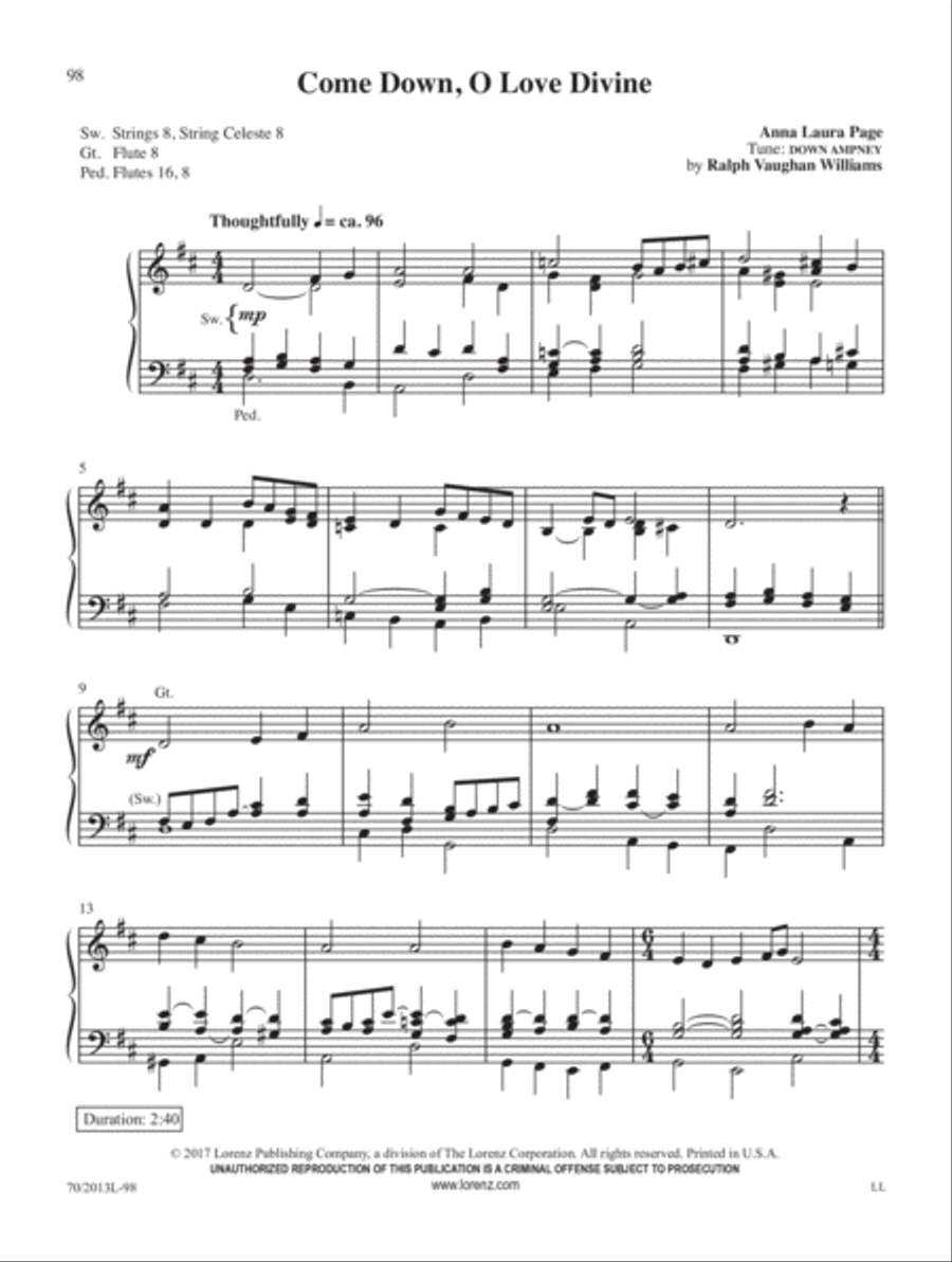 The Complete Organist, Vol. 2 Organ Solo scores gallery preview page 34