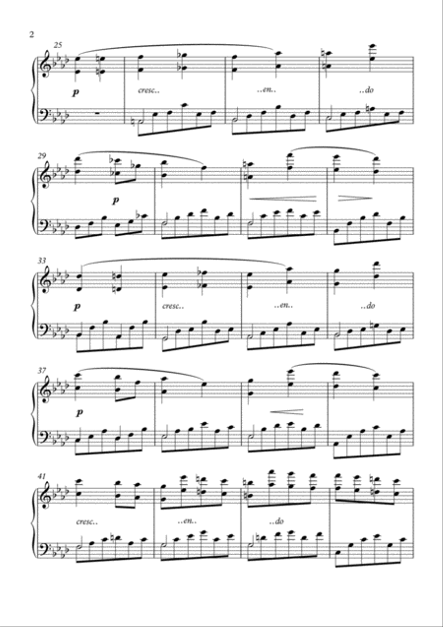 Piano Melodia Piano Solo scores gallery preview page 3