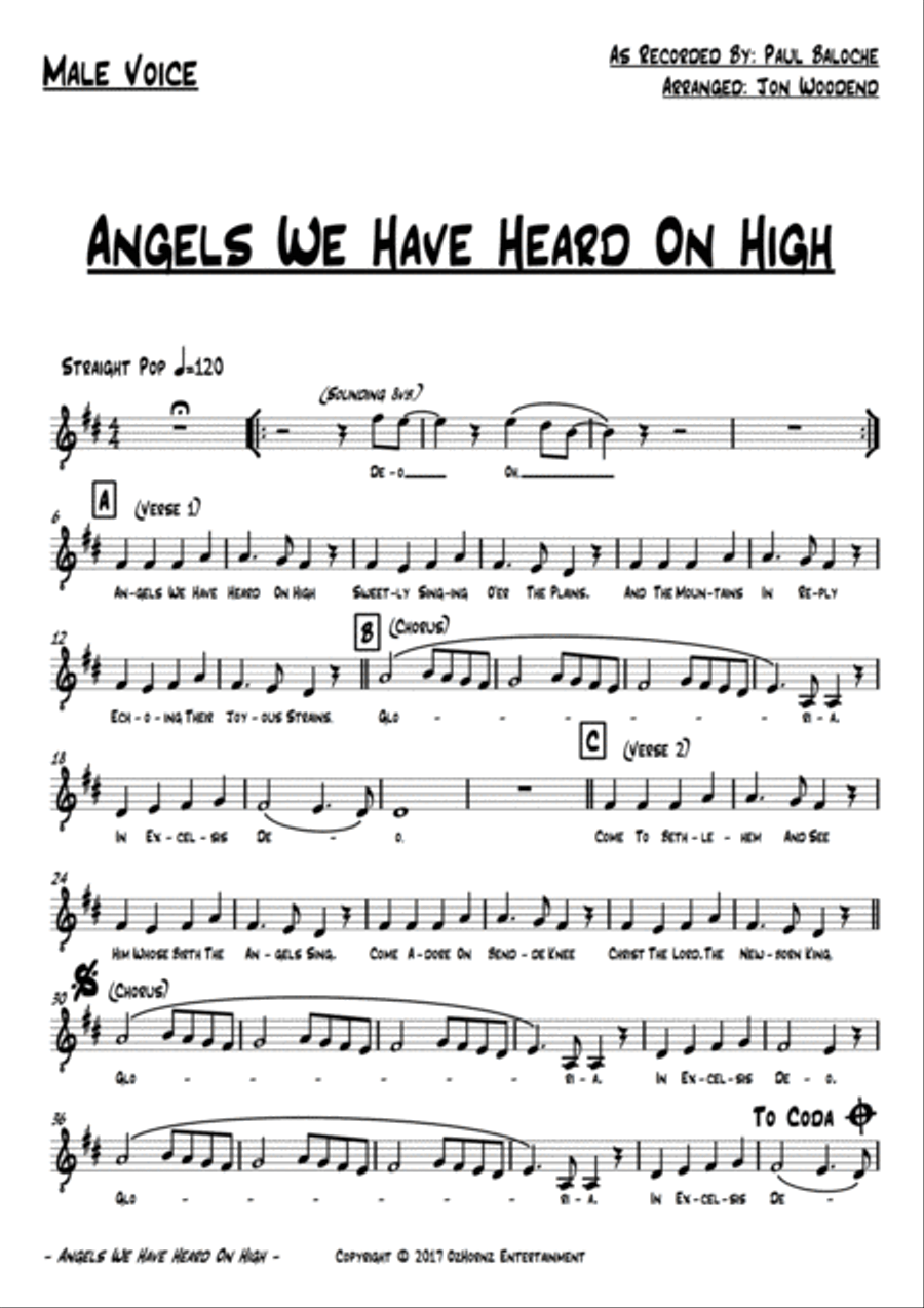 Angels We Have Heard On High Angels We Have Heard On High Large Ensemble scores gallery preview page 2