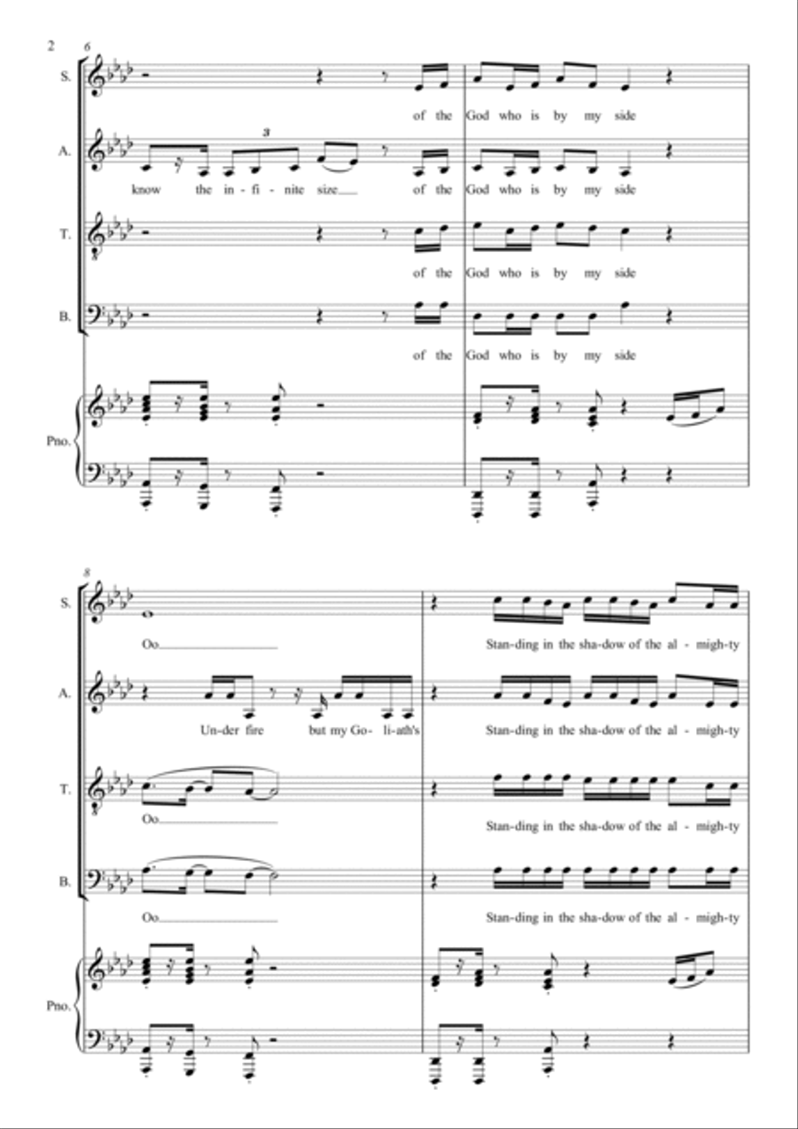 Big God Big God 4-Part scores gallery preview page 2