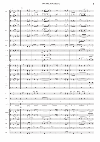 Rosamunde (Modřanská polka) Score & Parts