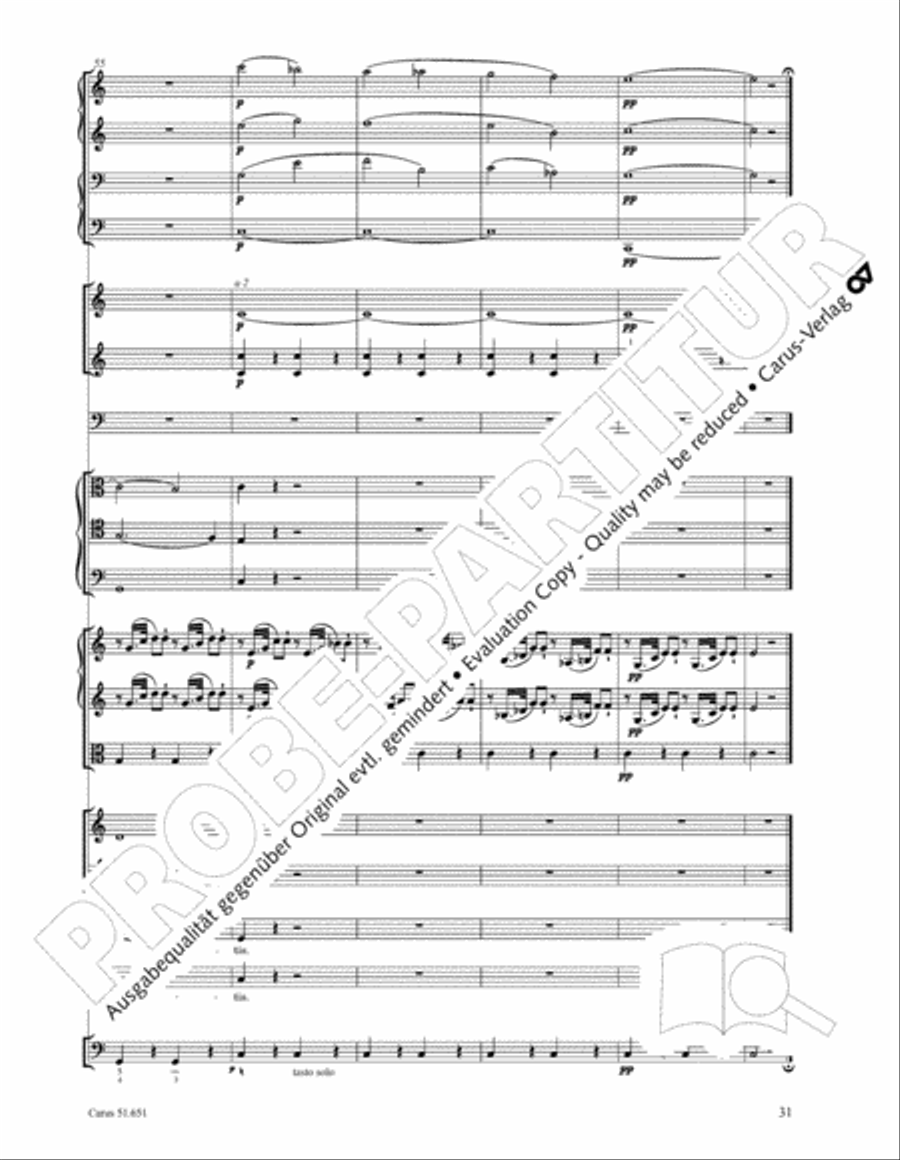 C Minor Mass, K. 427 (Missa in c KV 427) 4-Part scores gallery preview page 47