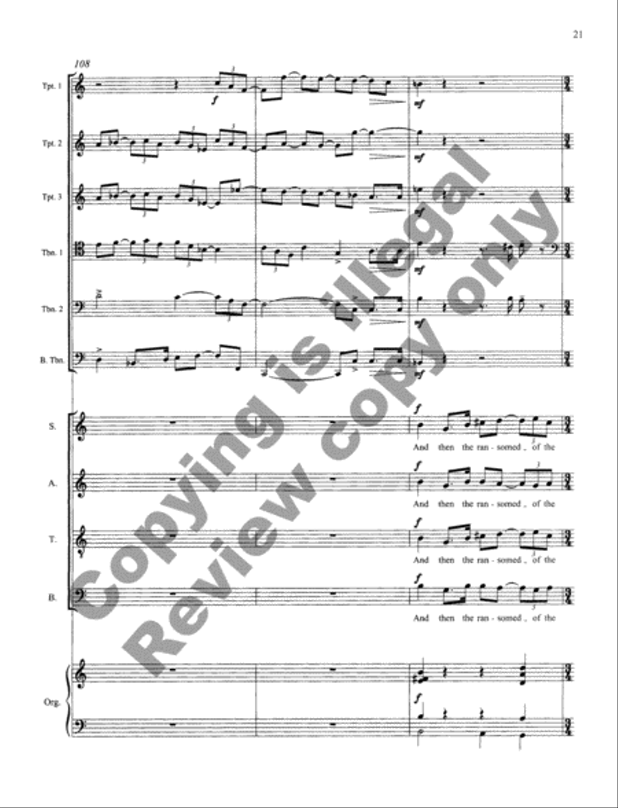 Rorate caeli (In Anticipation of the Redeemer) (Full Score) Choir scores gallery preview page 8