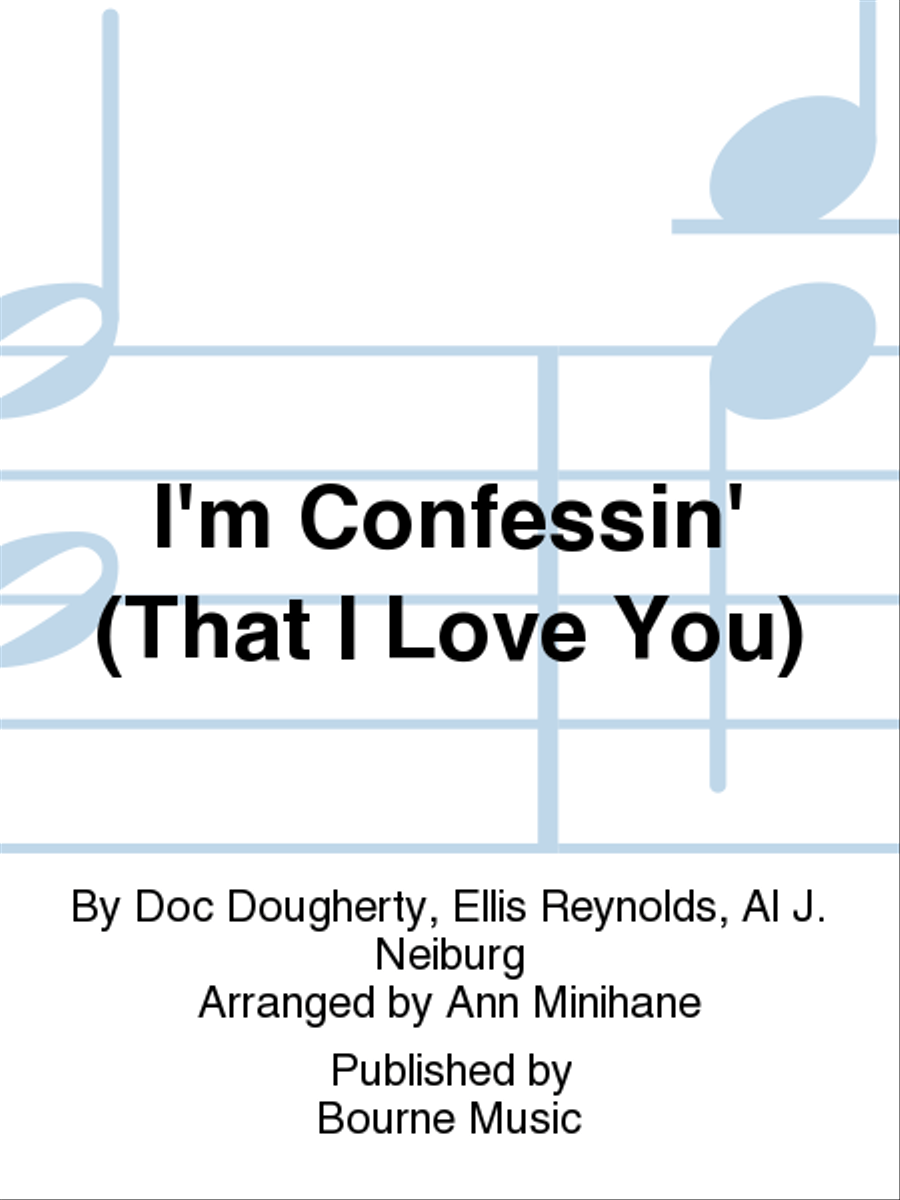 I'm Confessin' (That I Love You) A Cappella scores gallery preview page 1