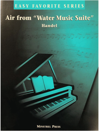 Book cover for Air from "Water Music Suite" Easy Favorite Piano Solo