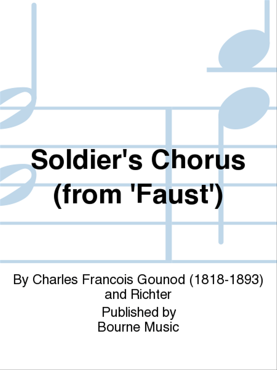 Soldier's Chorus (from 'Faust') Choir scores gallery preview page 1
