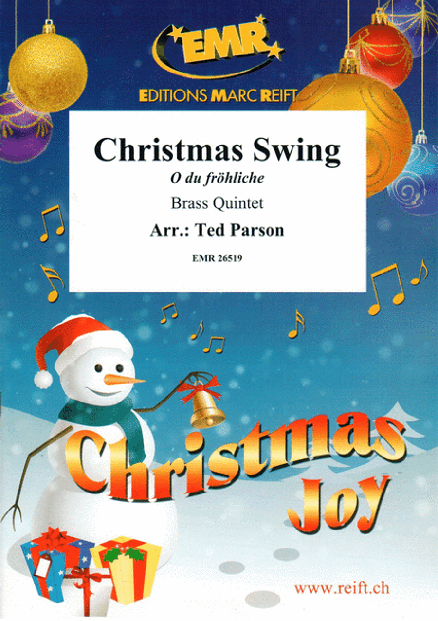 Christmas Swing Brass Quintet scores gallery preview page 1