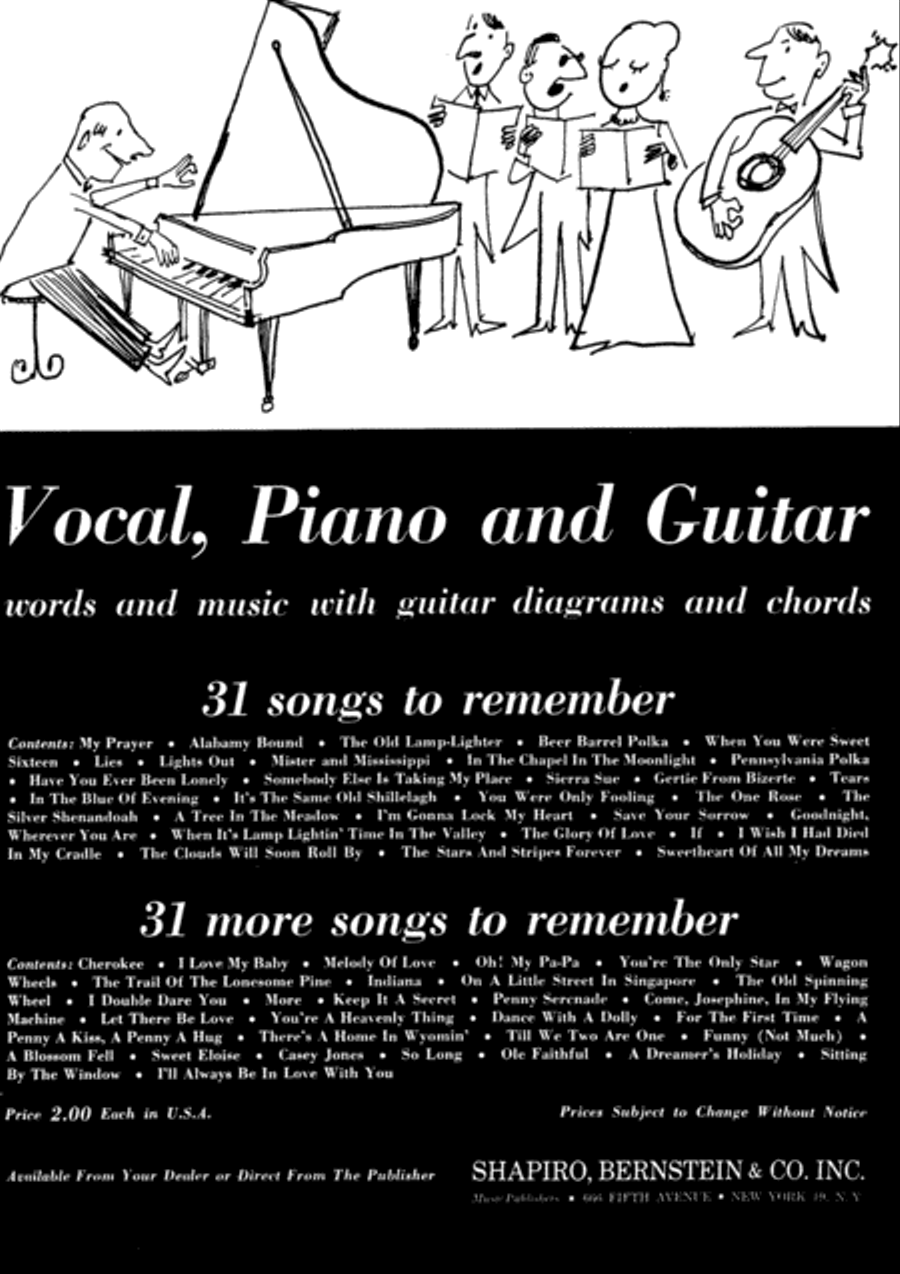 Red Sails In The Sunset Voice scores gallery preview page 4