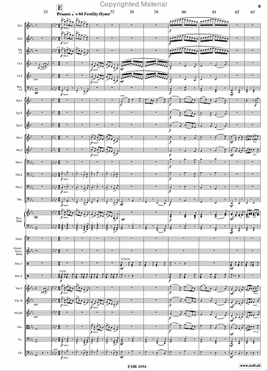Quo Vadis Orchestra scores gallery preview page 9