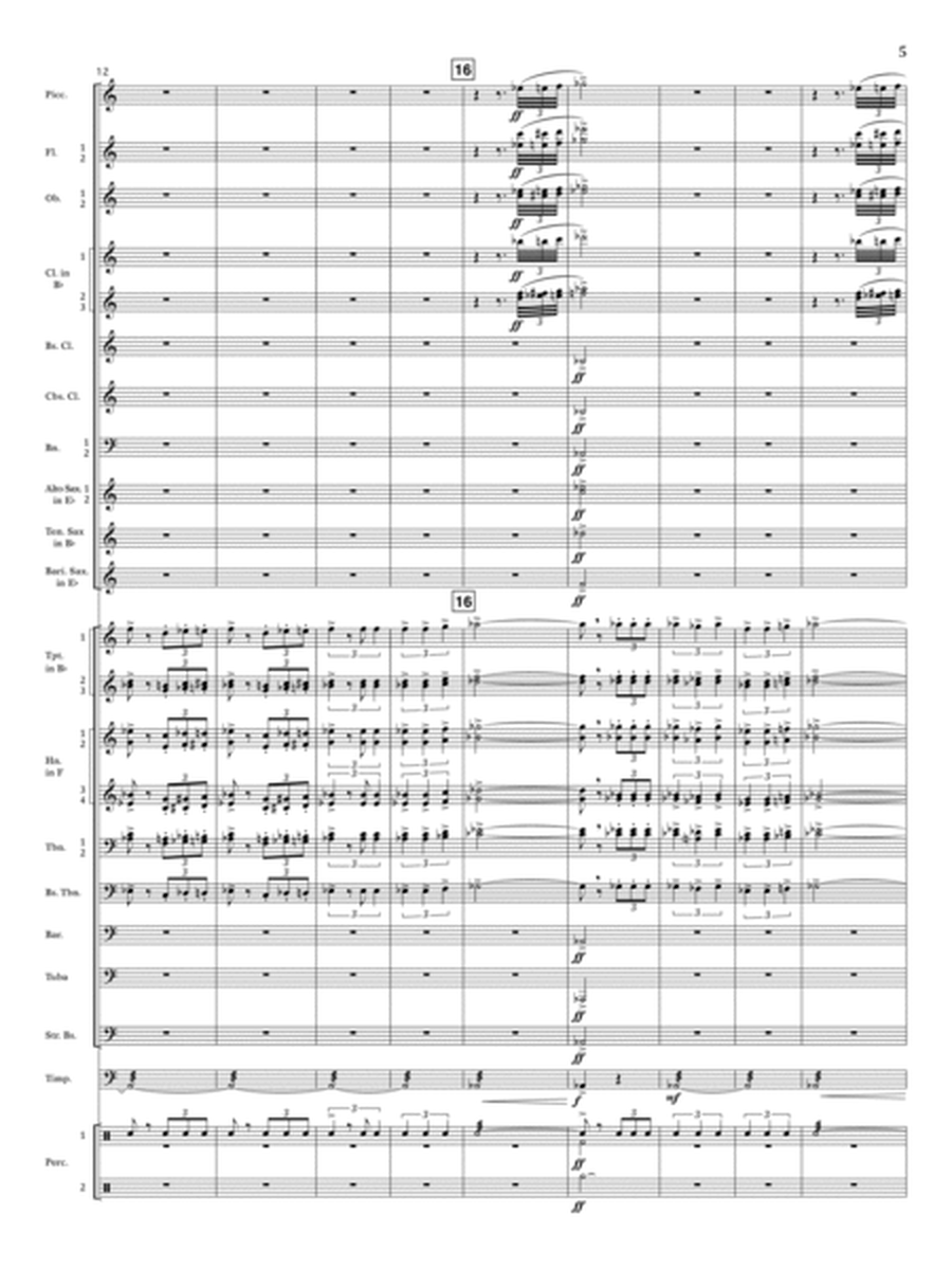 Gayenah Dance Suite No. 1 (Excerpts) (arr. Kenneth Snoeck) - Conductor Score (Full Score)
