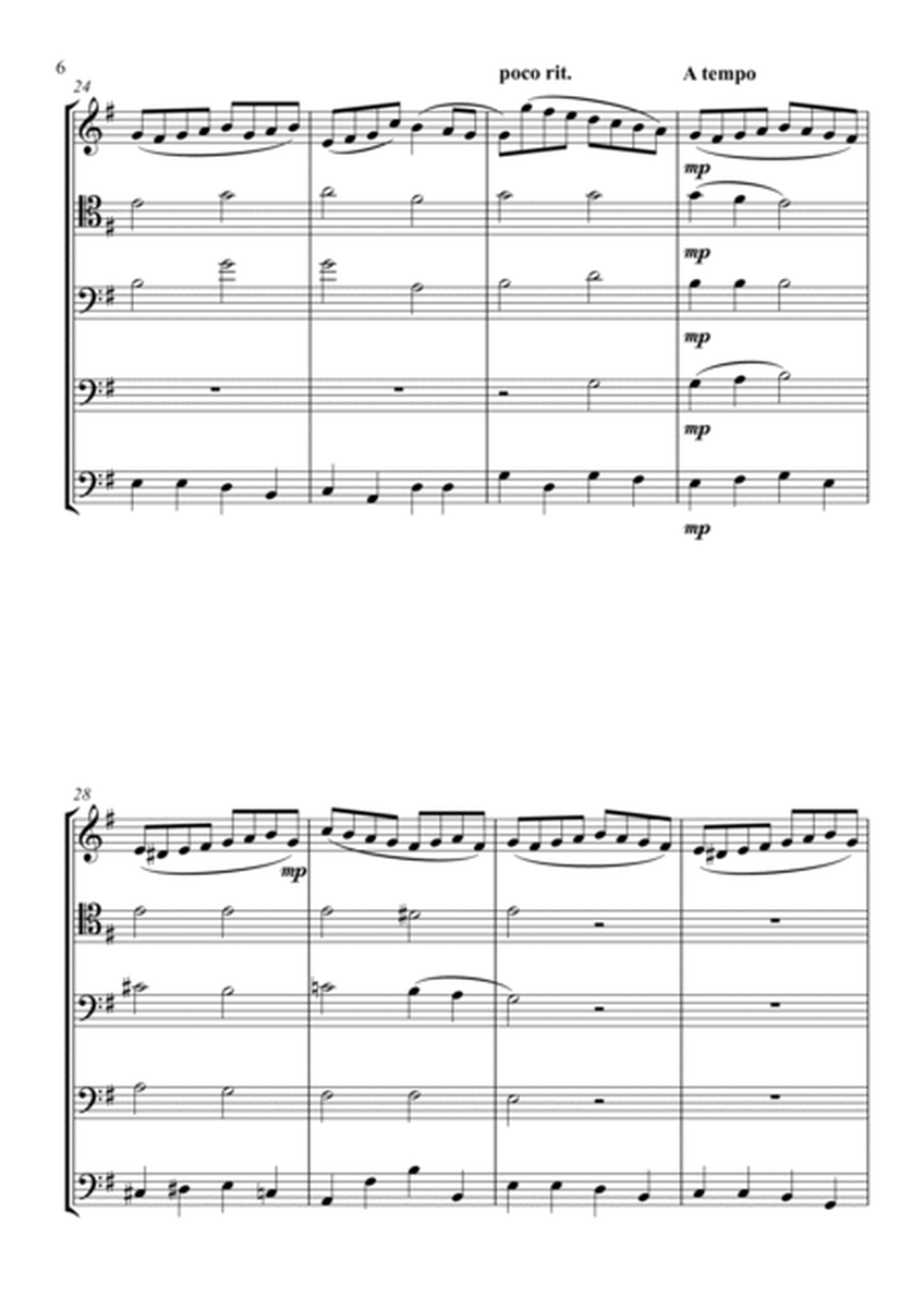 Double Reed Quintet - BWV 22 image number null