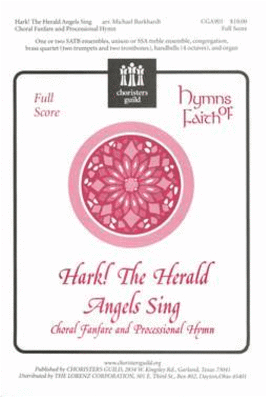 Hark The Herald Angels Sing Full Score SSA scores gallery preview page 1