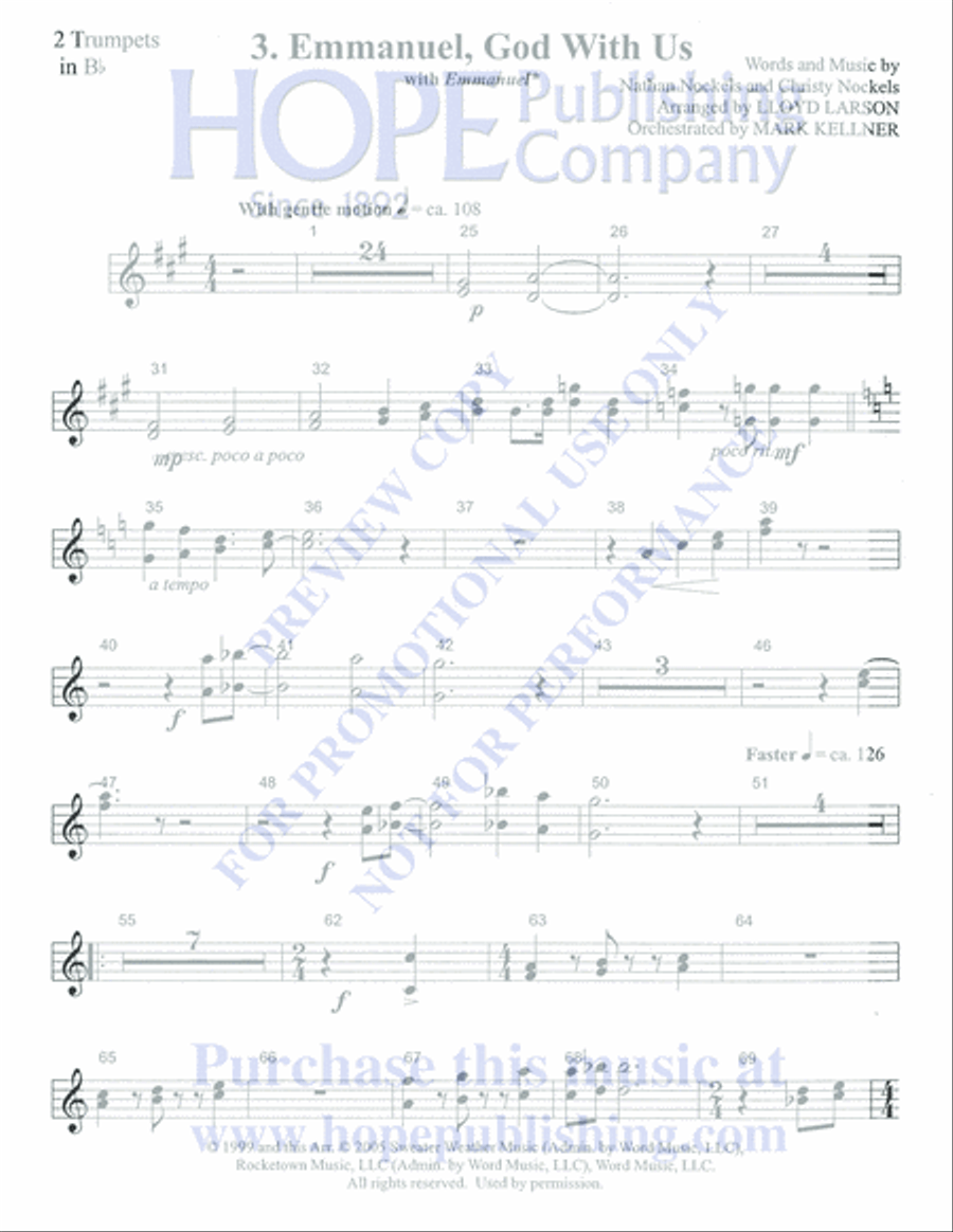 Emmanuel Emmanuel Orchestra scores gallery preview page 224
