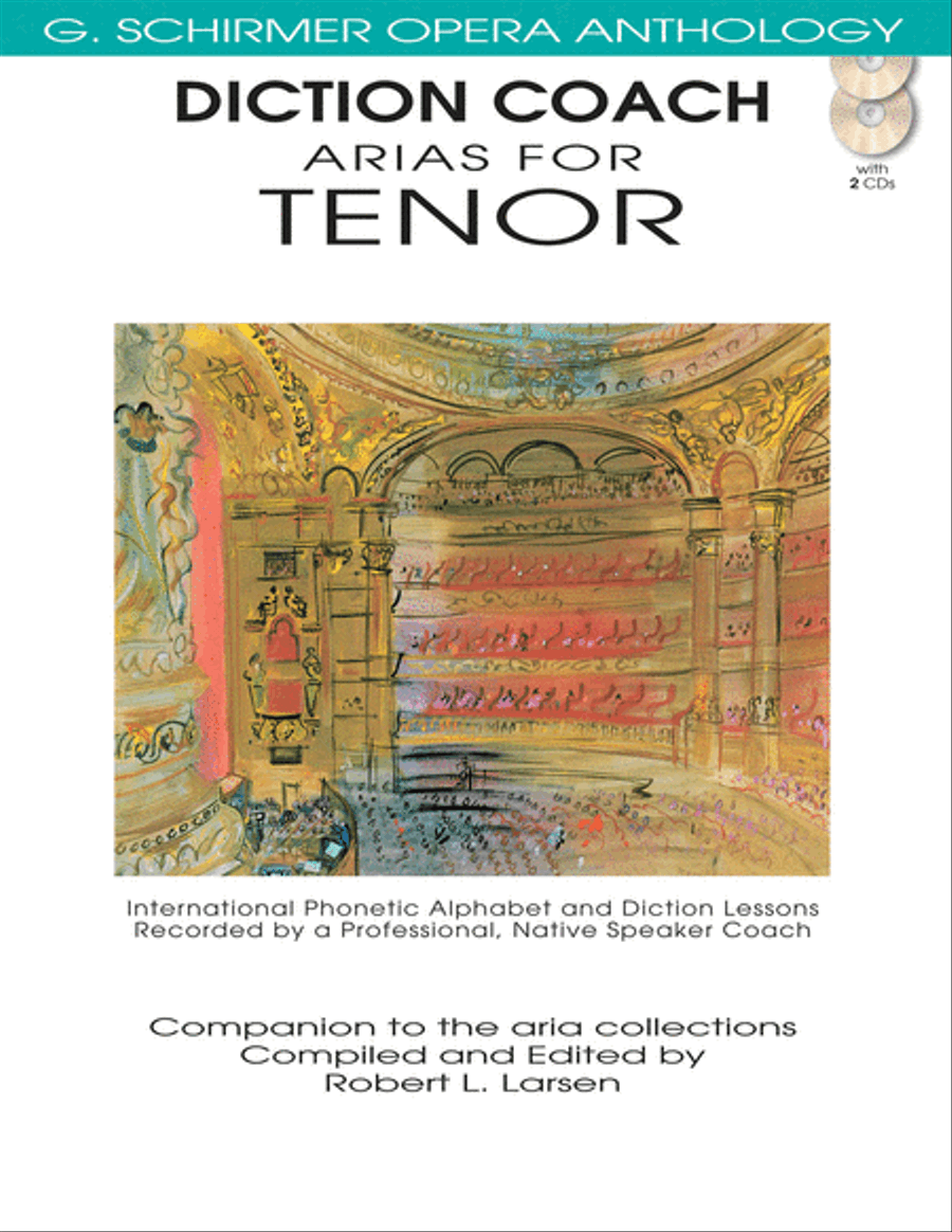 Diction Coach - G. Schirmer Opera Anthology (Arias for Tenor) Voice Solo scores gallery preview page 1