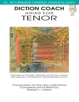 Diction Coach - G. Schirmer Opera Anthology (Arias for Tenor)