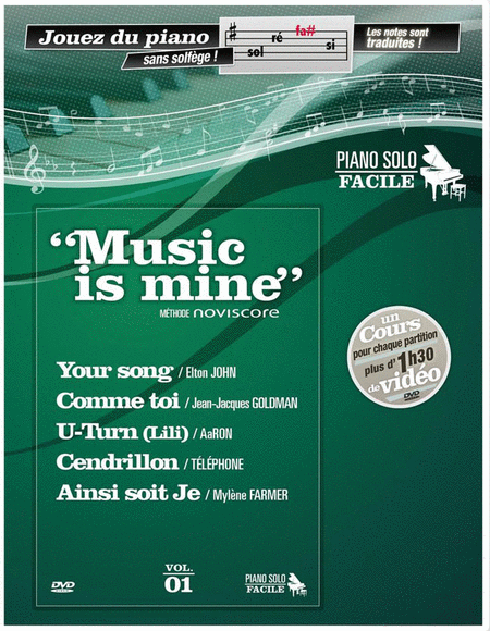 Music Is Mine Vol. 01: Piano Solo Facile