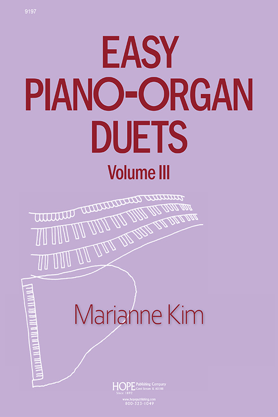 Book cover for Easy Piano-Organ Duets III