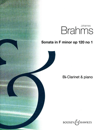 Book cover for Sonata in F Minor, Op. 120, No. 1