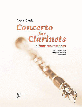 Book cover for Concerto for Clarinets in Four Movements