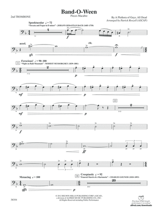Band-O-Ween: 2nd Trombone