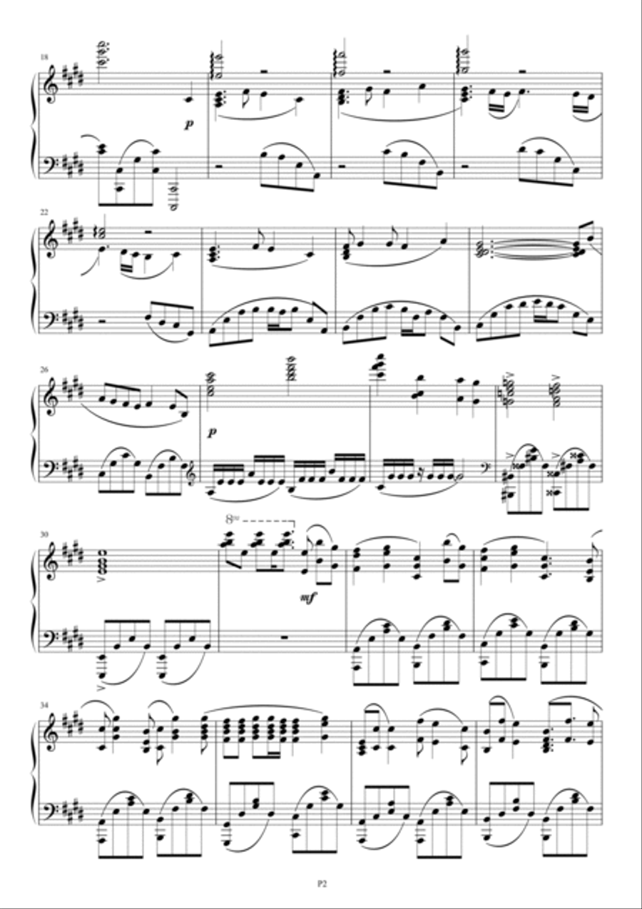 Styx Helix Styx Helix Piano Solo scores gallery preview page 2