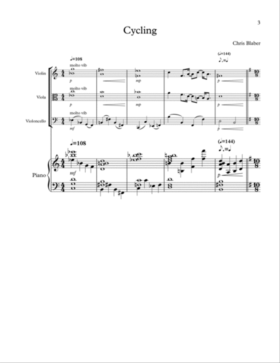 Cycling Small Ensemble scores gallery preview page 3
