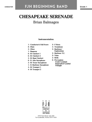 Chesapeake Serenade: Score