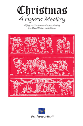 Book cover for Christmas: A Hymn Medley - SATB