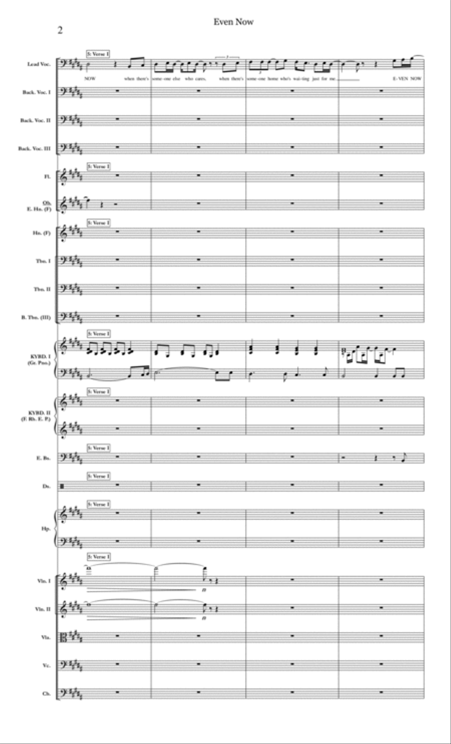 Even Now Chamber Orchestra scores gallery preview page 2