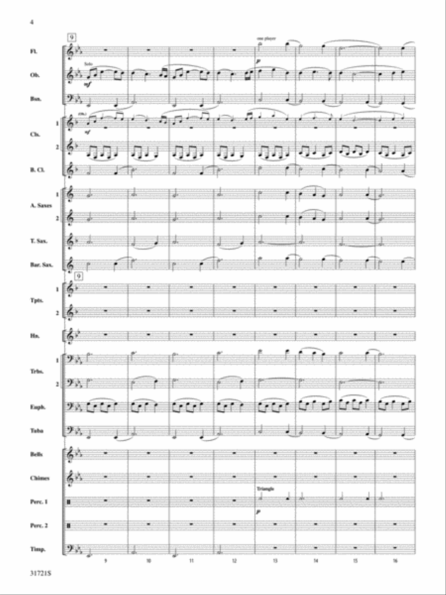 Autumn Hill Concert Band scores gallery preview page 3