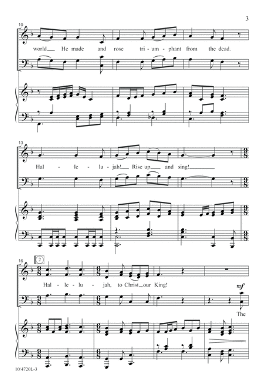 Easter Carol Easter Carol 2-Part scores gallery preview page 3