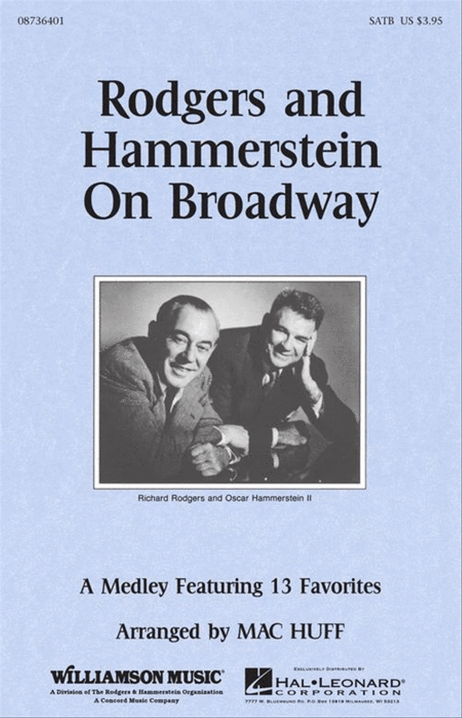 Rodgers and Hammerstein on Broadway (Medley) 4-Part scores gallery preview page 2