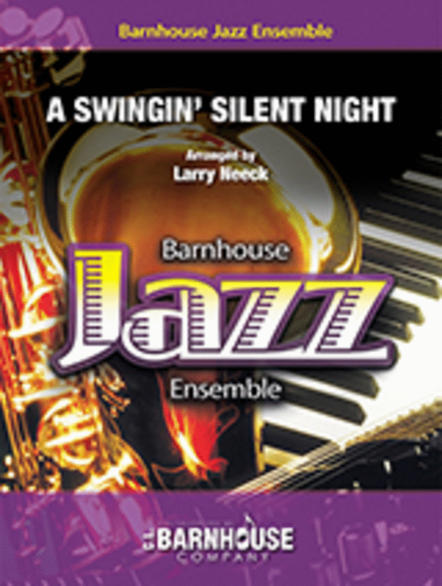 Book cover for A Swingin' Silent Night