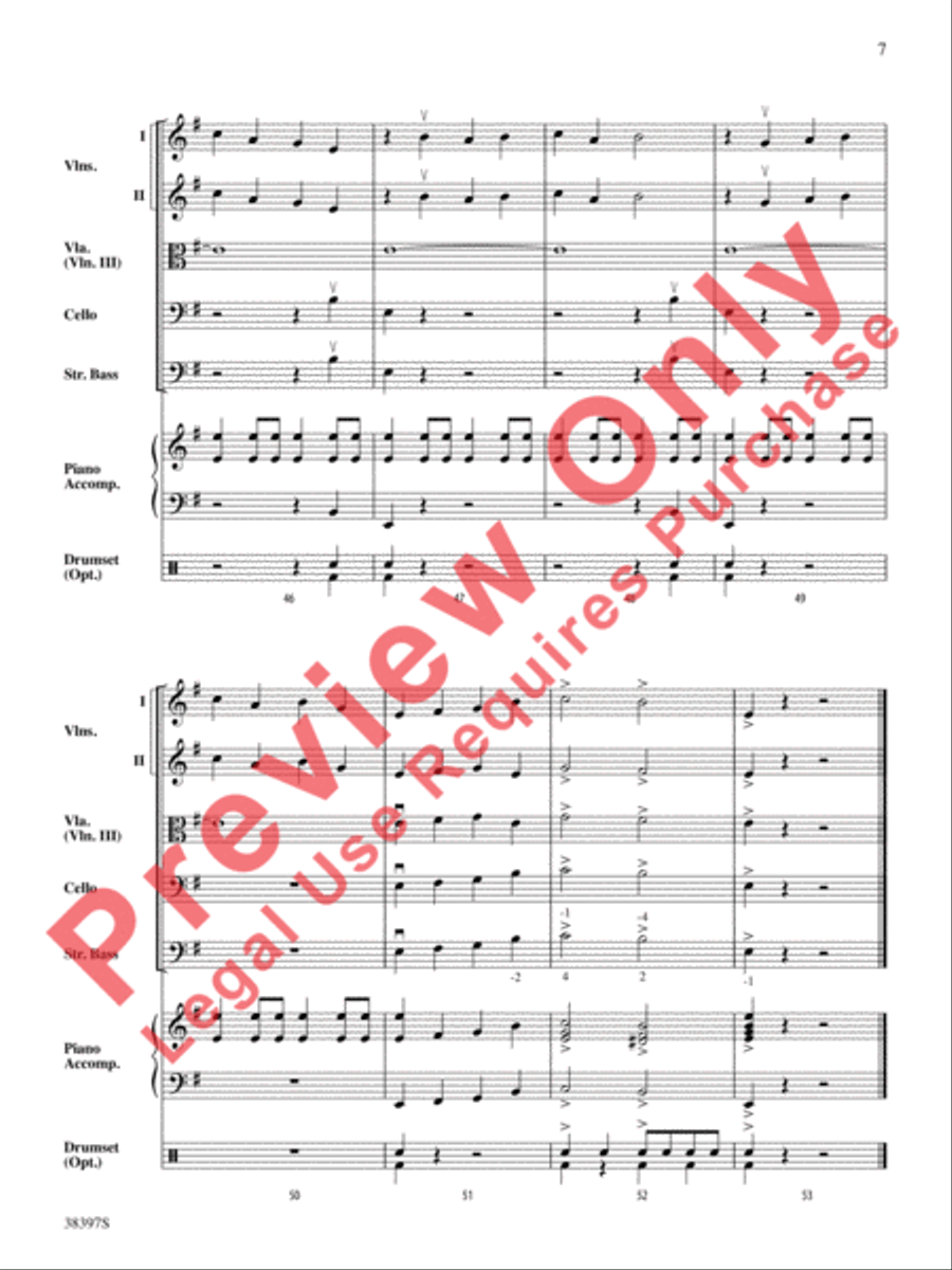 Armada String Orchestra scores gallery preview page 8