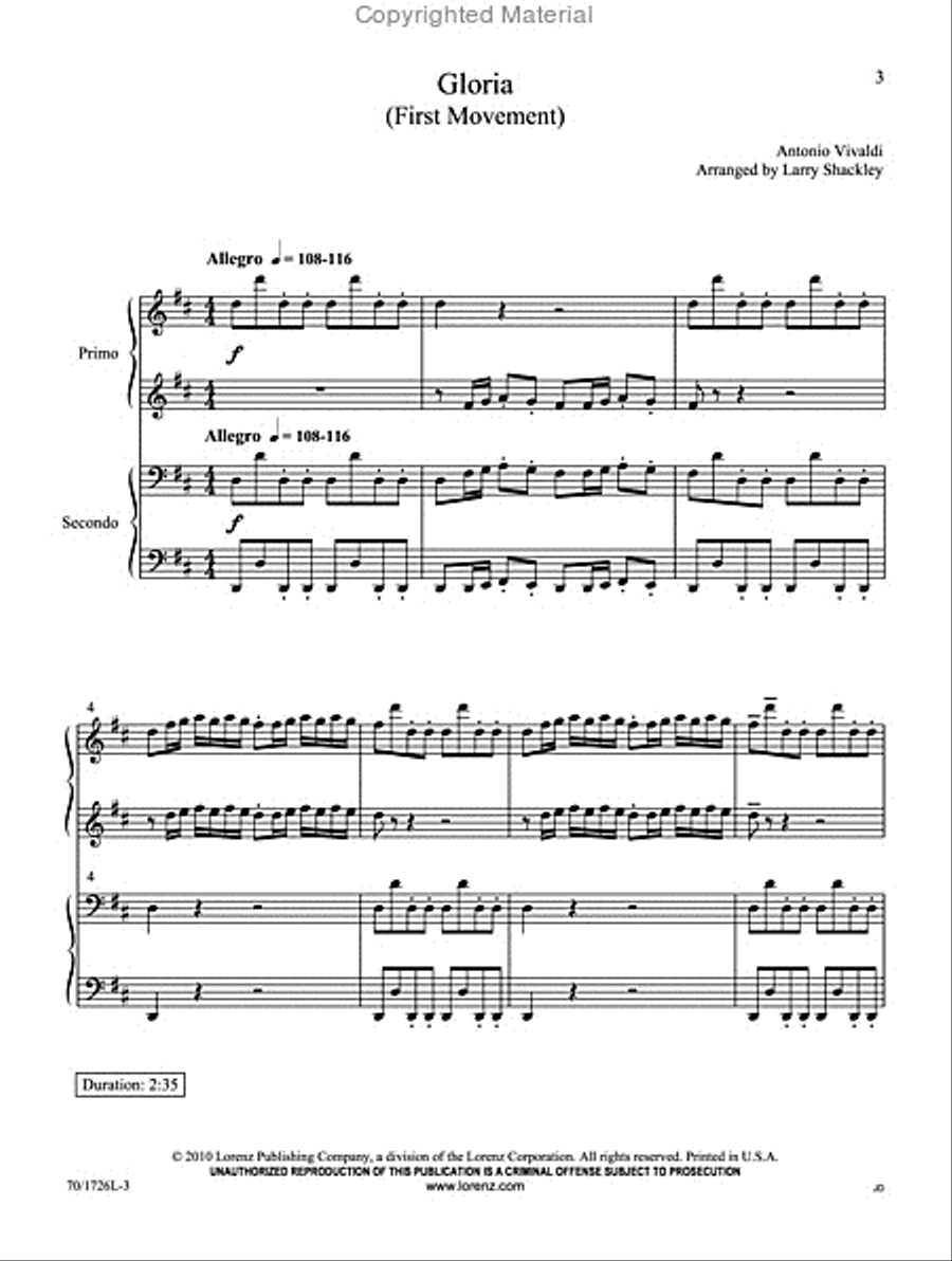 Christmas with the Classics Piano Duet scores gallery preview page 2