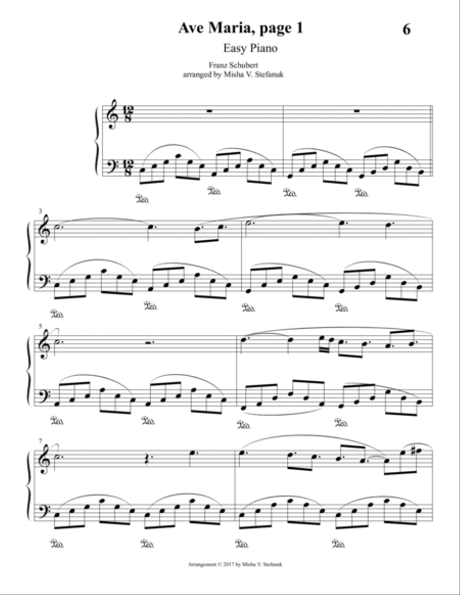 Wedding Easy Piano Classics Easy Piano scores gallery preview page 6