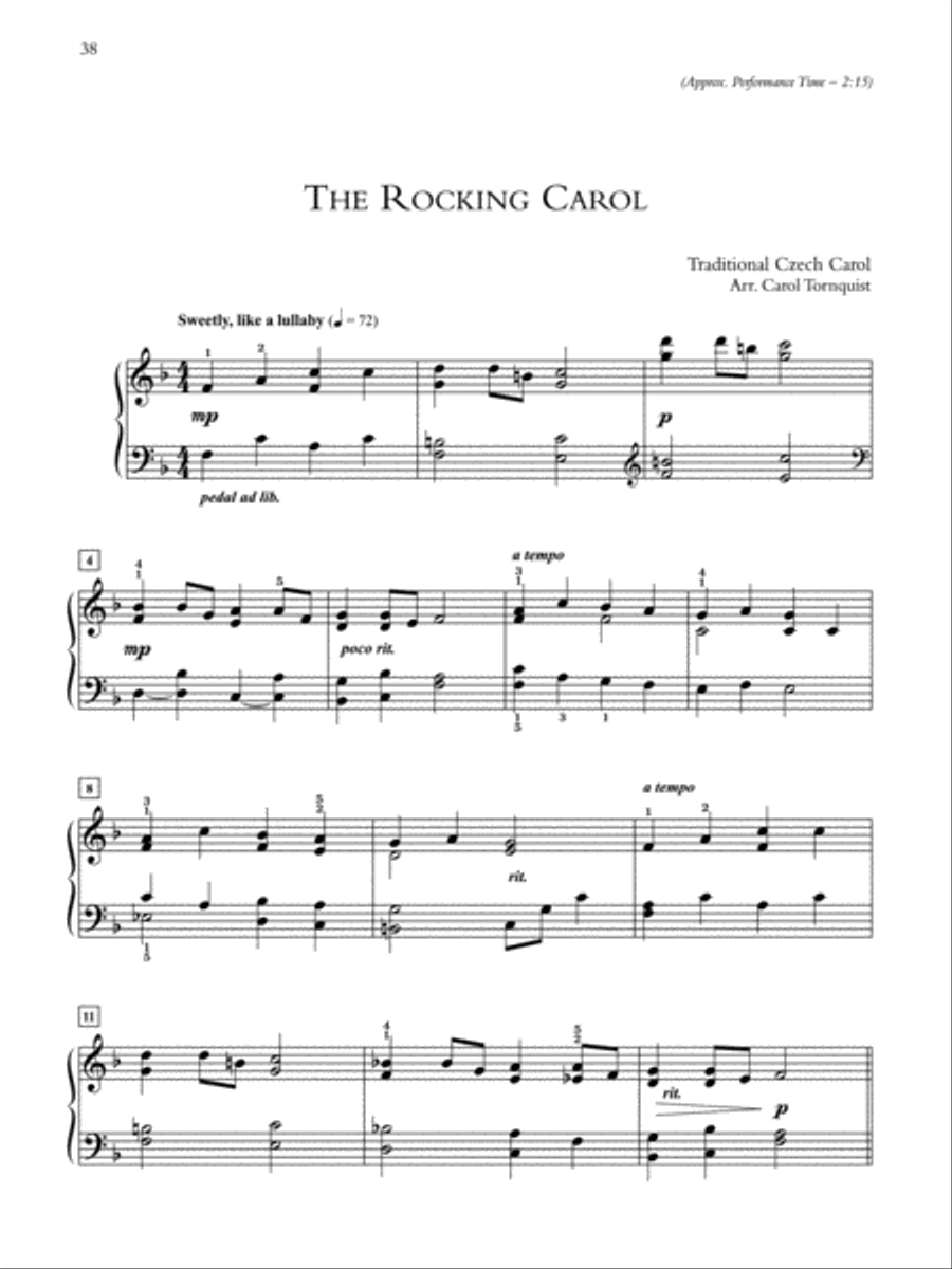 Christmas Carols for Today Piano Solo scores gallery preview page 5