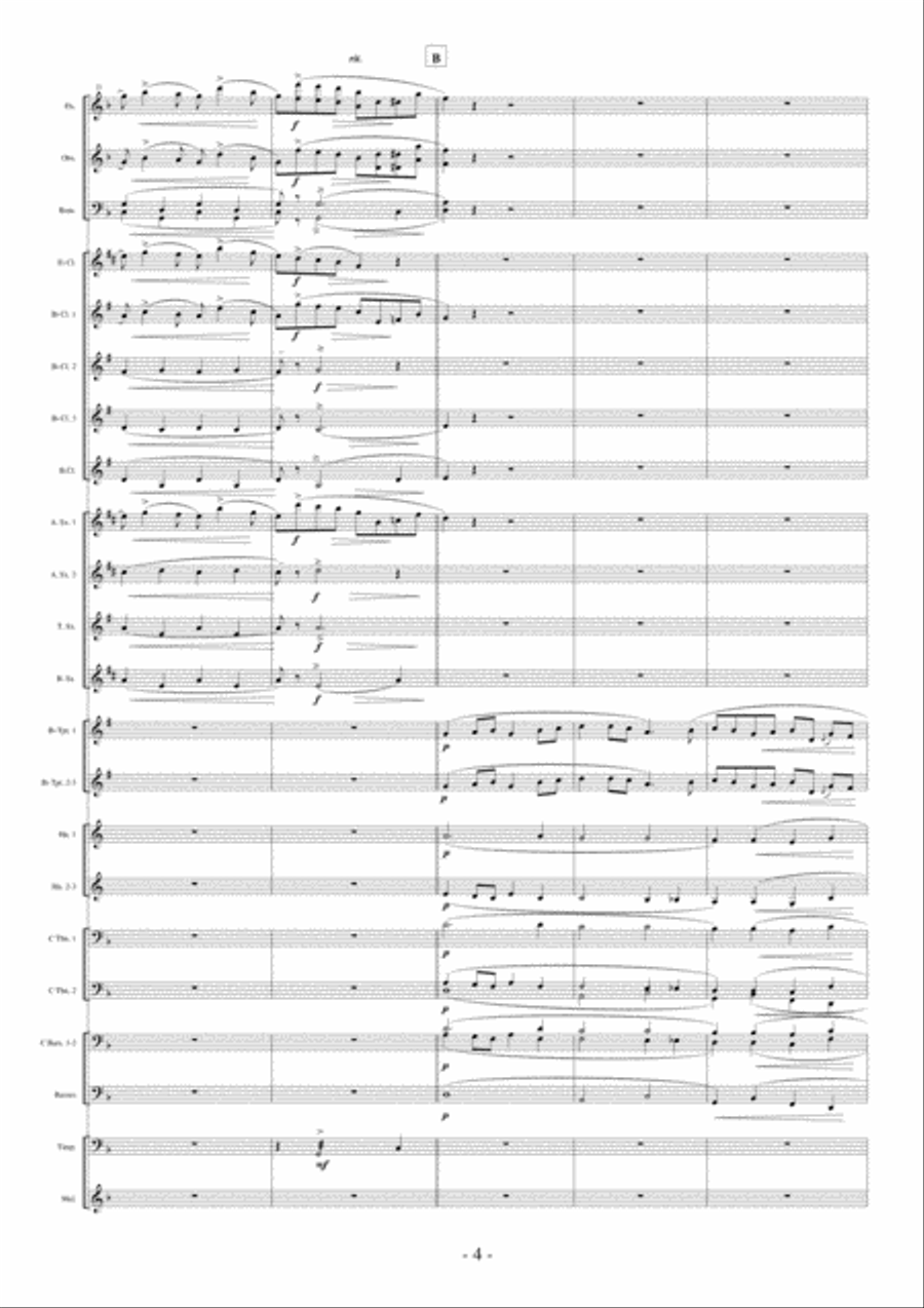 Expressive Grieg - Four Lyrical Pieces Choir scores gallery preview page 5