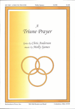Book cover for A Triune Prayer