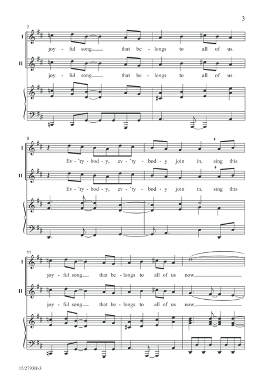 All of Us 2-Part scores gallery preview page 4