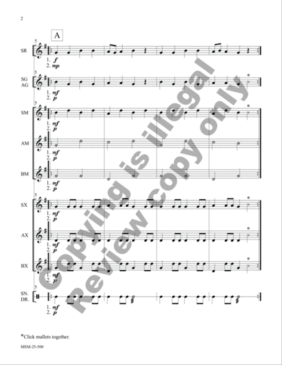 Rondo in G Soprano Recorder scores gallery preview page 3