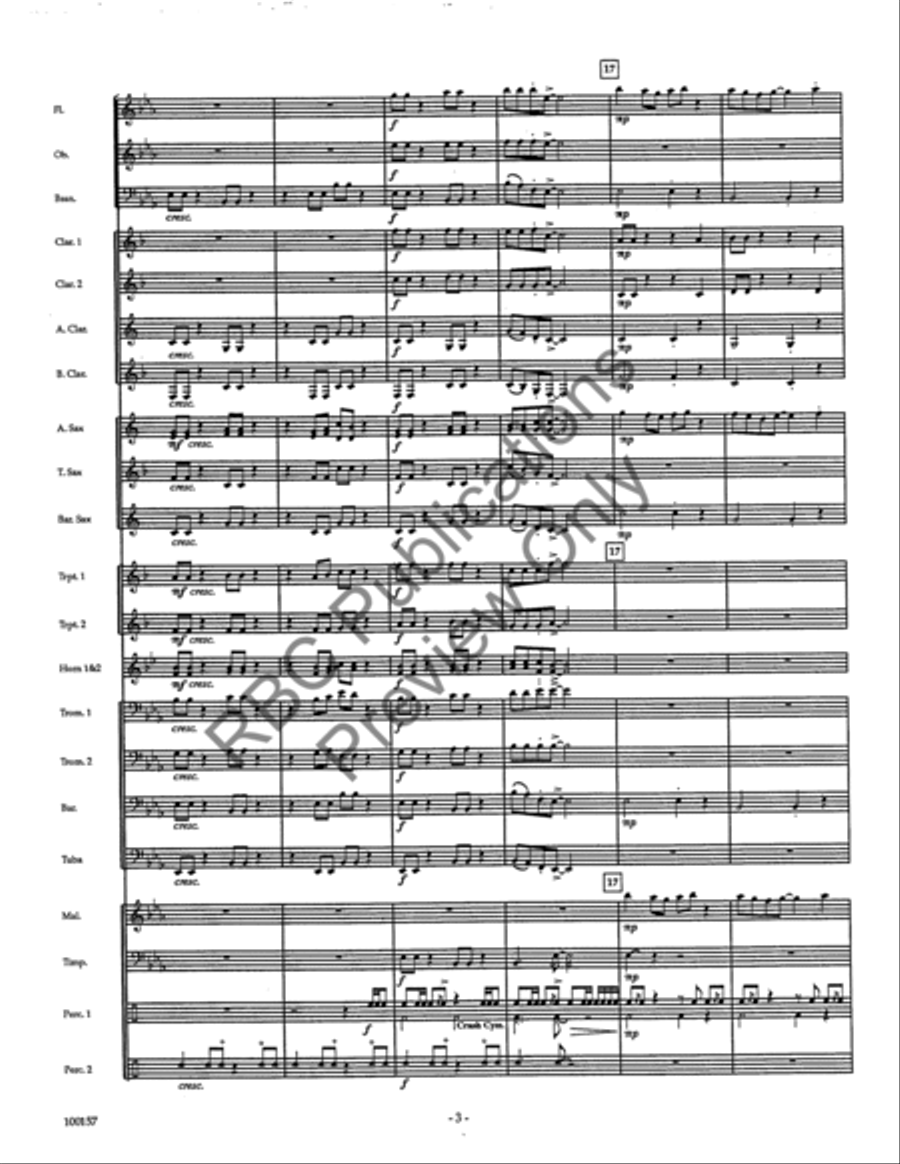 Dakota Morn (Score) Concert Band scores gallery preview page 5