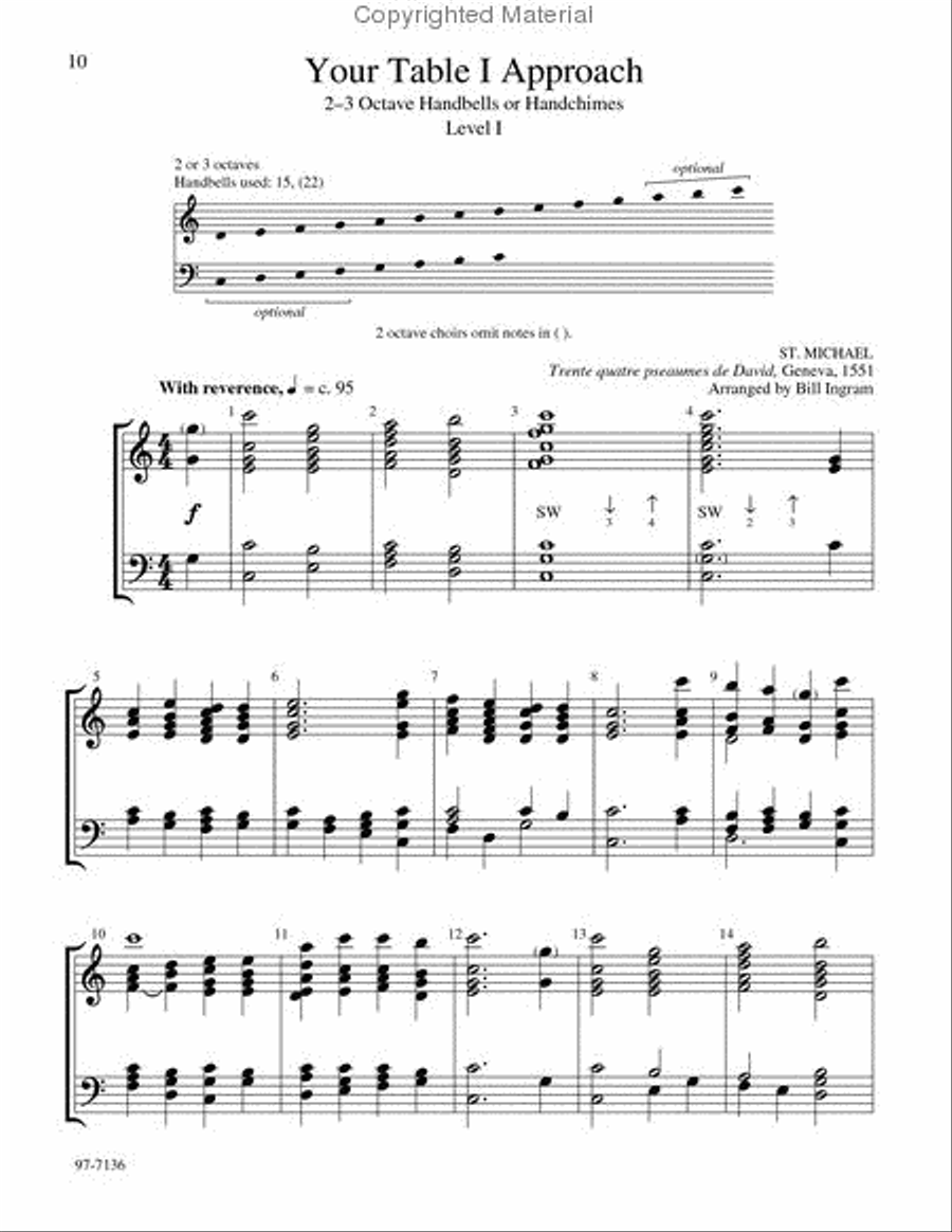 Communion Hymns for Handbells