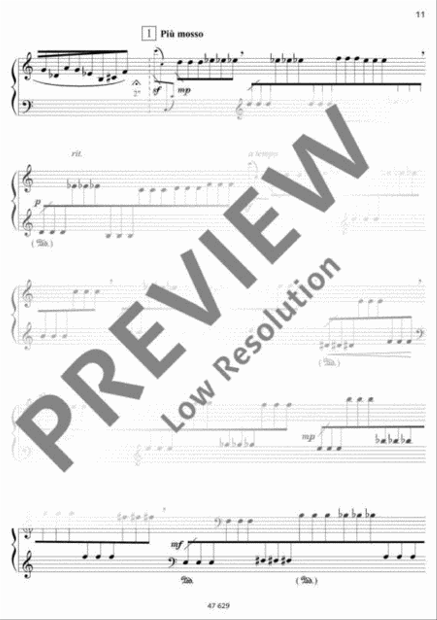 Rudens mūzika Piano Solo scores gallery preview page 12